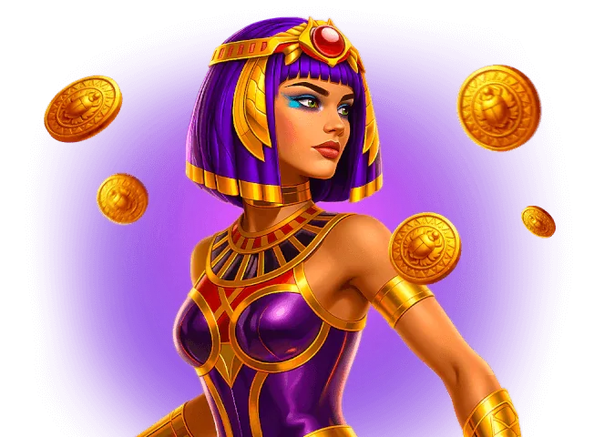 Kampanjbanner med egyptiskt tema hos Twin Casino